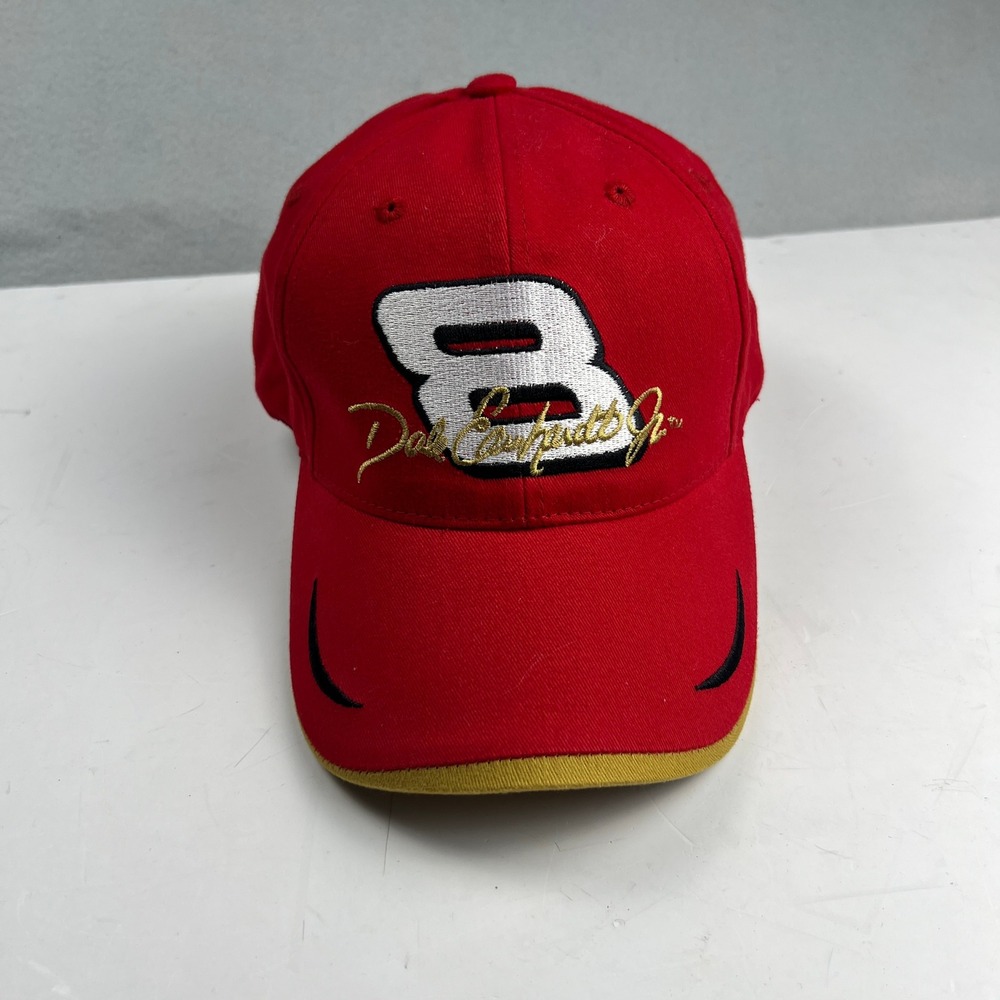 Vintage Dale Earnhardt Jr #8 Hat Mens OSFM Red Bud Racing NASCAR Winner's Circle
